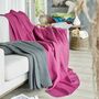 Wohndecke aus Visco Fleece Anthrazit 8