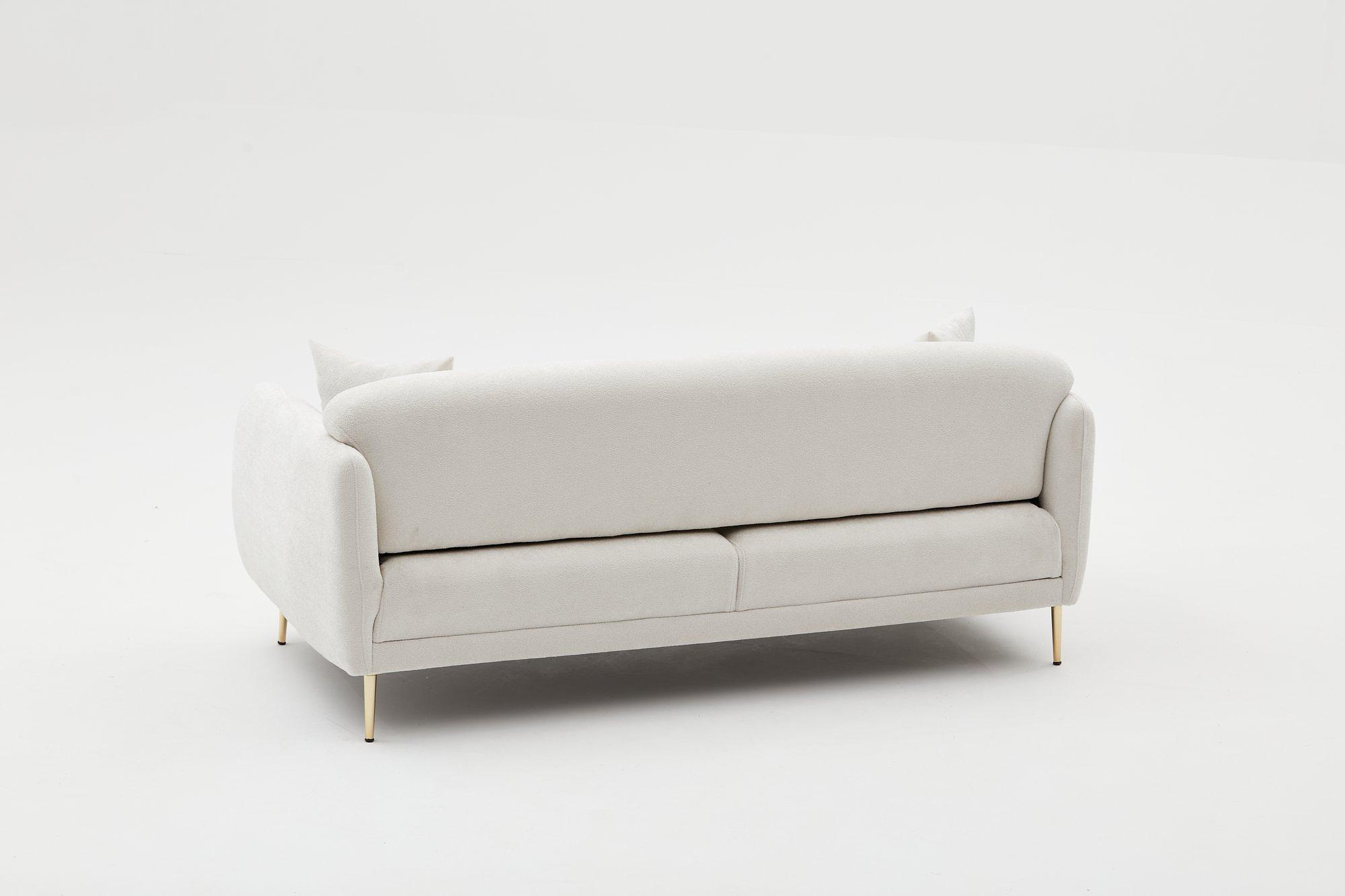 Simena Sofa 3-Sitzer Creme 5