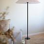 Matisse Floor Lamp Marble White Black 0