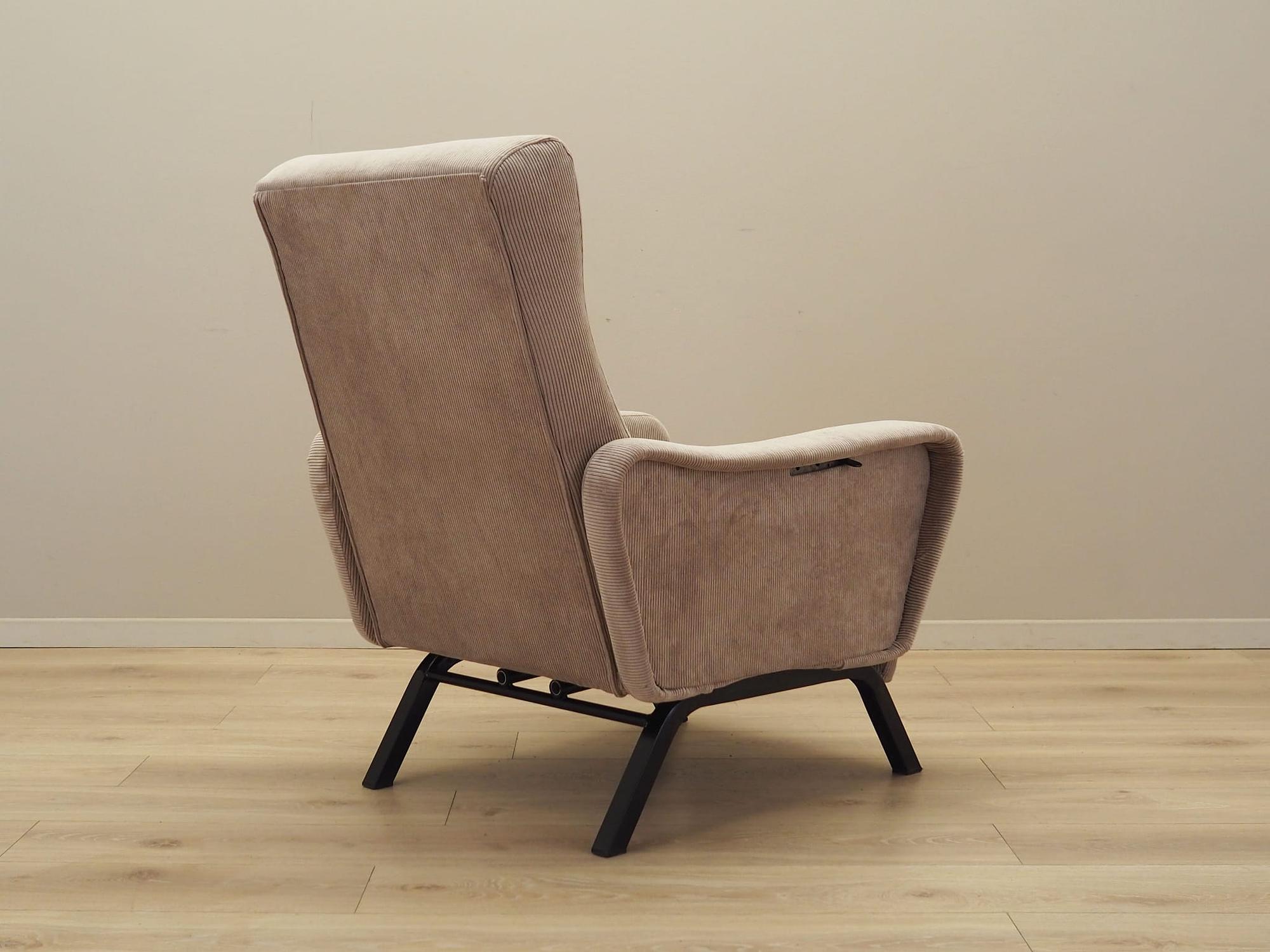 Armchair Light Brown 1970s 6