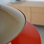 Hanging lamp Metal Orange 1970s 10