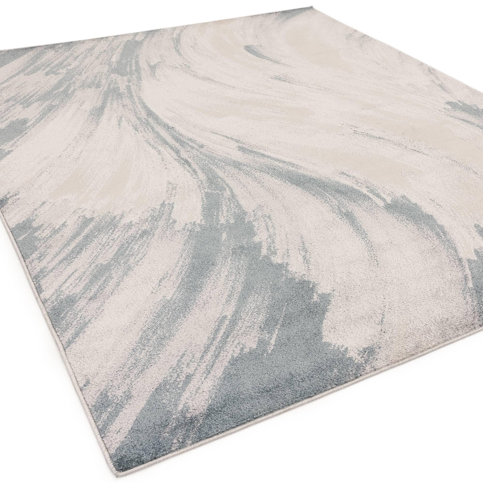 VIVA Teppich Blau Abstraktes Muster 200x275cm 2