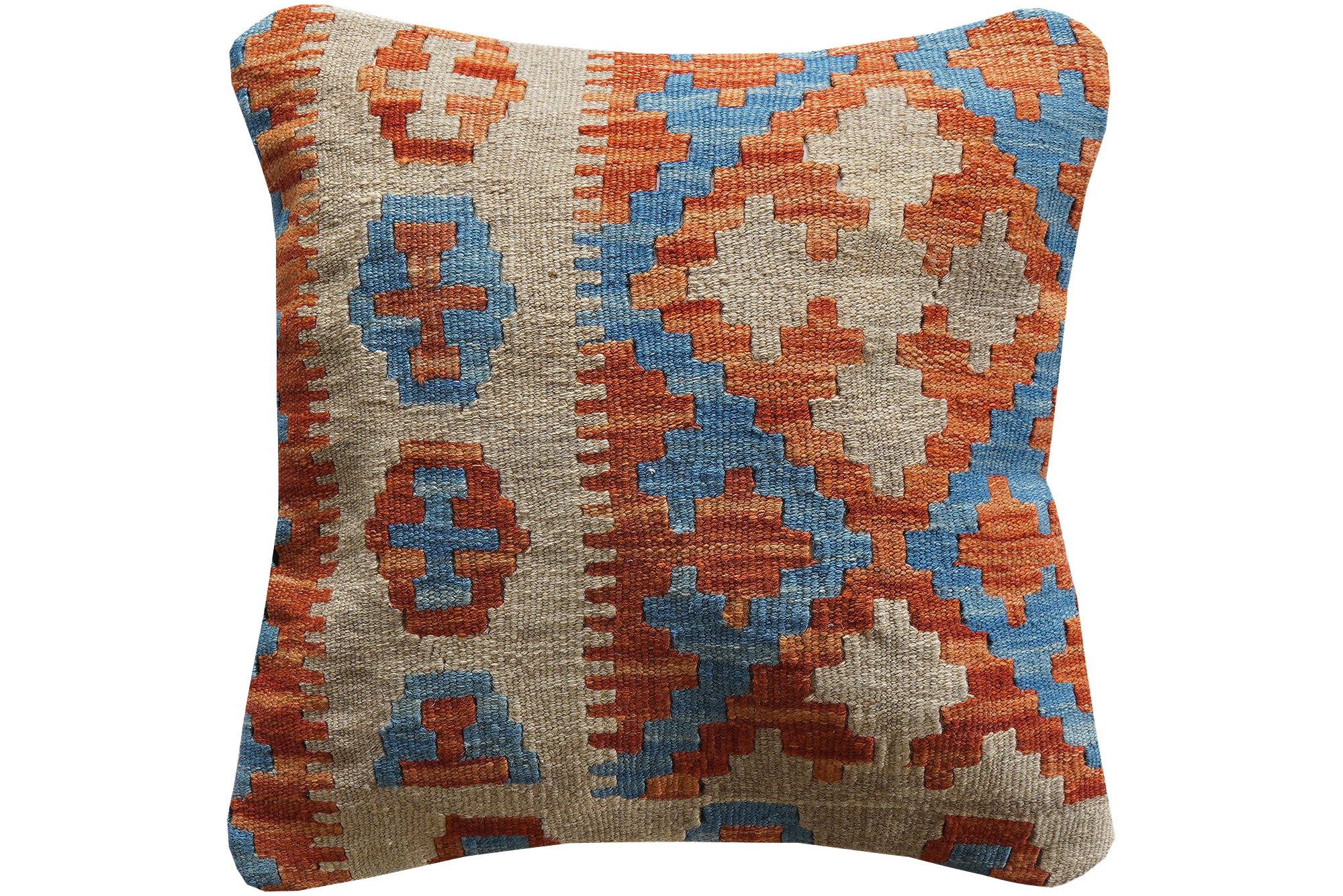 Carpet Pillow Wool Cotton Multicolored 0