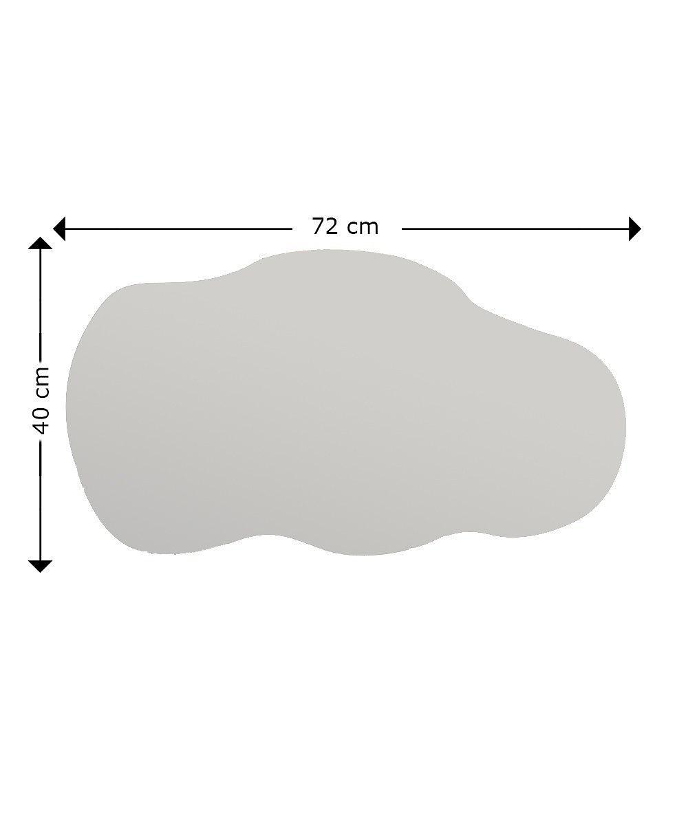 Flow Mirror Black 40cm x 72cm 7