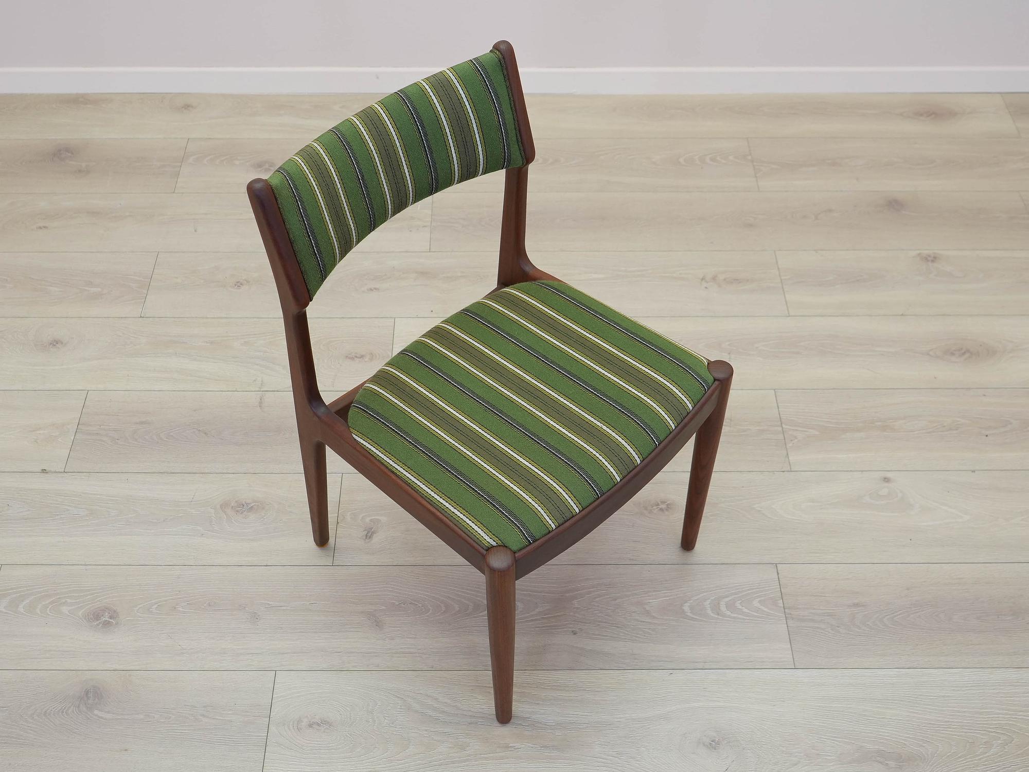 2er Set Teak-Stühle  1970er Jahre 7