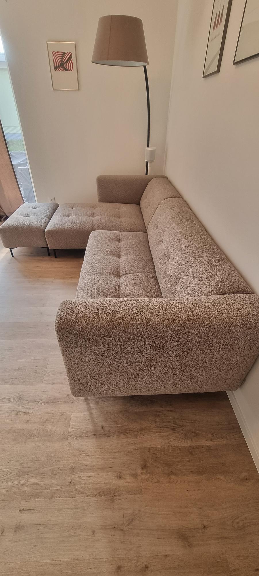 Corner sofa "Borre" left by By SIDDE + ottoman 2