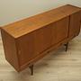 Highboard Teak wood 1960s 8