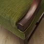 Mahogany Sessel 1970 Jahre 13