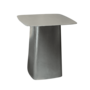 Metal Side Table Outdoor Beistelltisch Silber 0