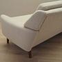 Sofa Textil Creme 1970er Jahre 12
