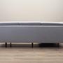 Corner sofa textile grey 1990s 14