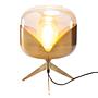 Tischleuchte Golden Goblet Glas Stahl 0