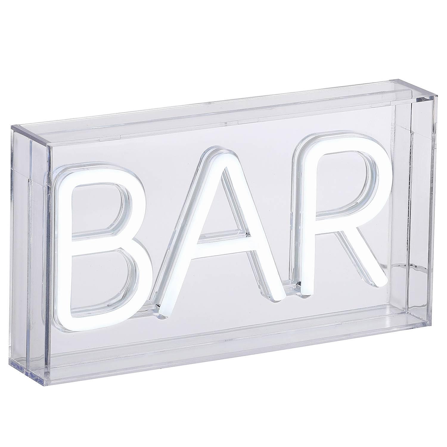 LED-Wandleuchte Neon-Bar Polyester PVC 1-flammig 1