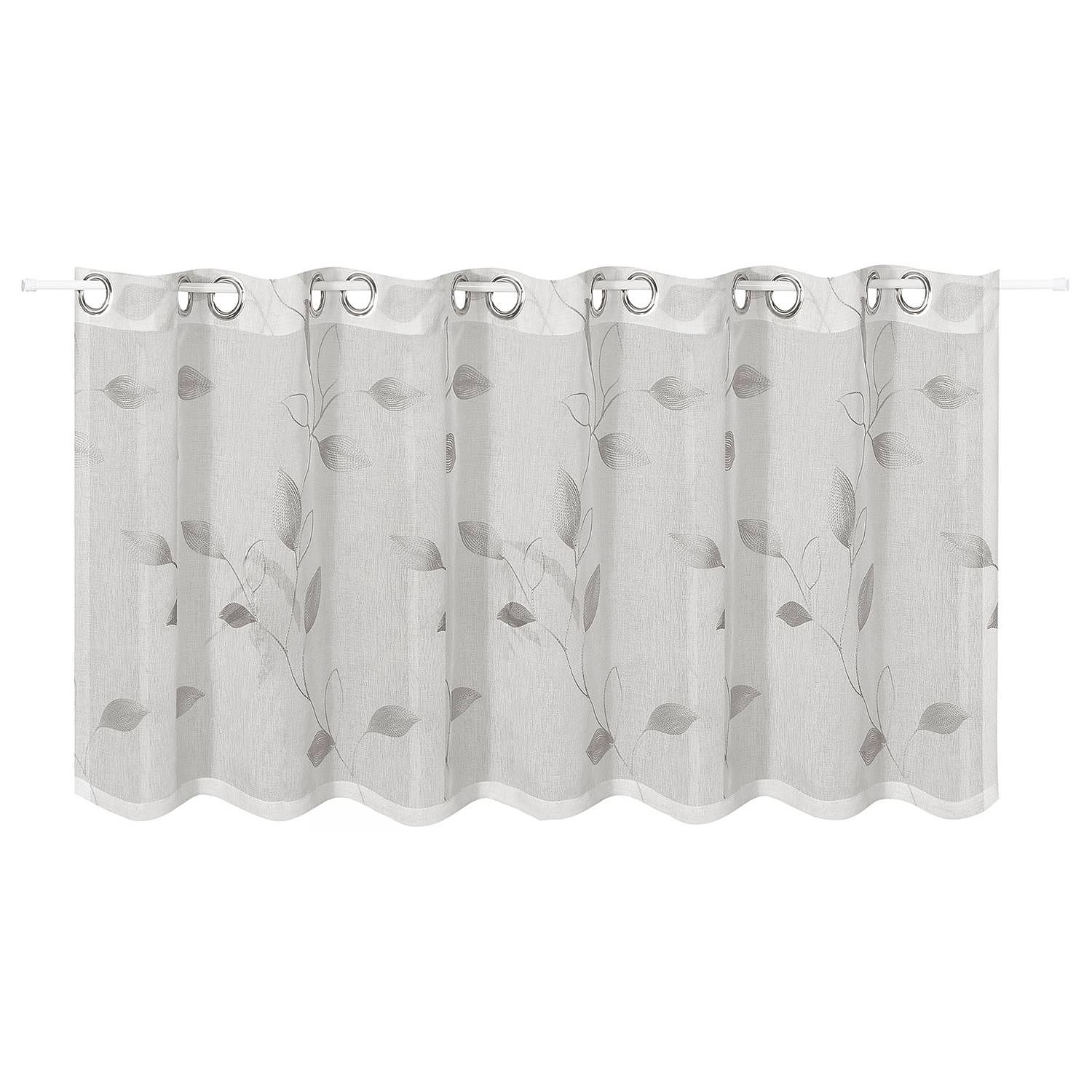 Ösenpanneaux Julius Polyester Silber 0