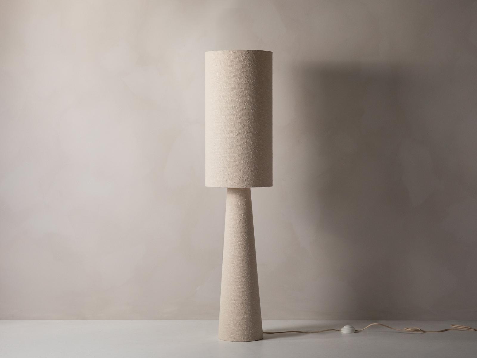 Floor lamp Delia Beige 30x30x130cm 1