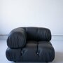 Vintage Mario Bellini Modulares Camaleonda Sofa Schwarz 5