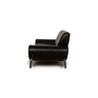 545 Sofa 2-Sitzer Leder Schwarz 8
