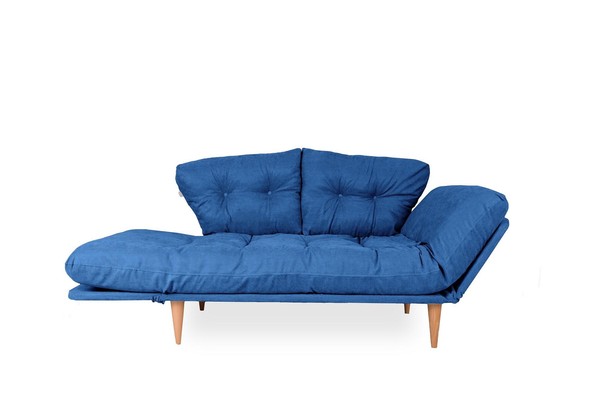 Nina Daybed Schlafsofa 3-Sitzer Parliament Blau 5