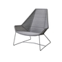 Breeze Highbacksessel Grau 0