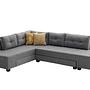 Manama Eckschlafsofa Links Grau 9