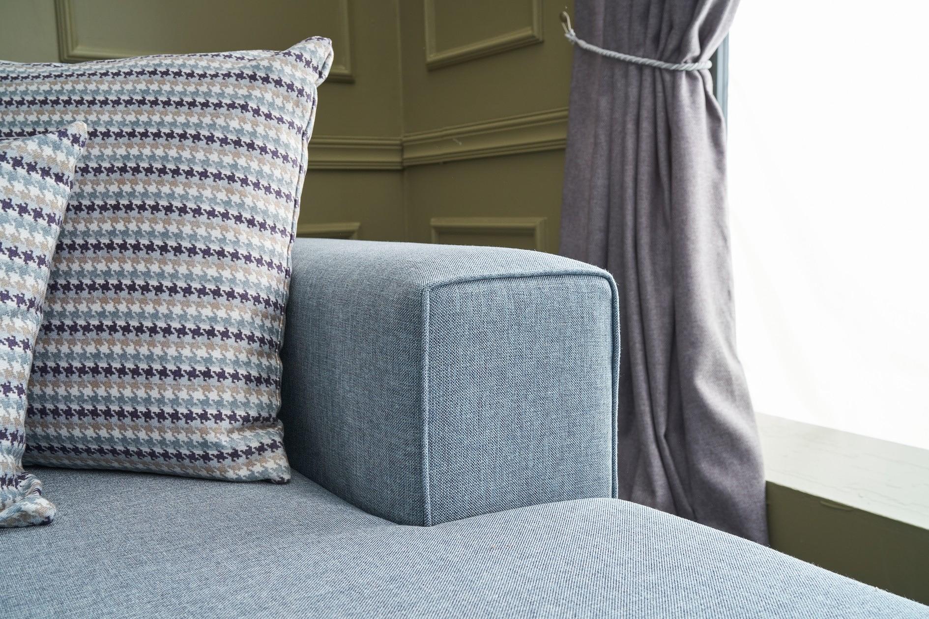 Efsun Schlafsofa 4-Sitzer Blau 5