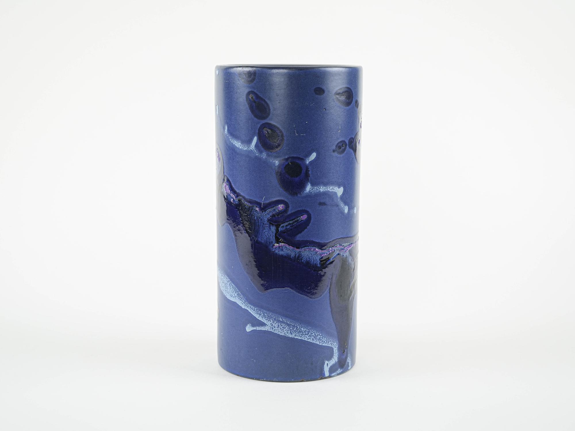 Zylindrische Vase 1970er Jahre 1