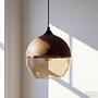 Kavon Spherical Pendant Light 1-bulb Colored Glass Iron 0