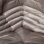 Togo corner sofa velvet warm grey 8