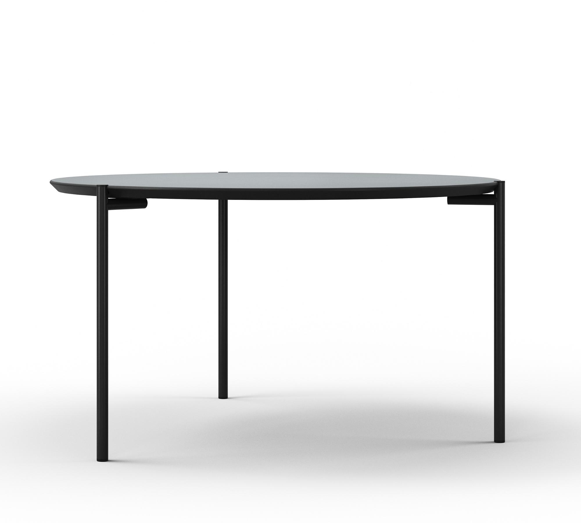 Connor Tavolino da salotto e d'appoggio in linoleum grigio 2