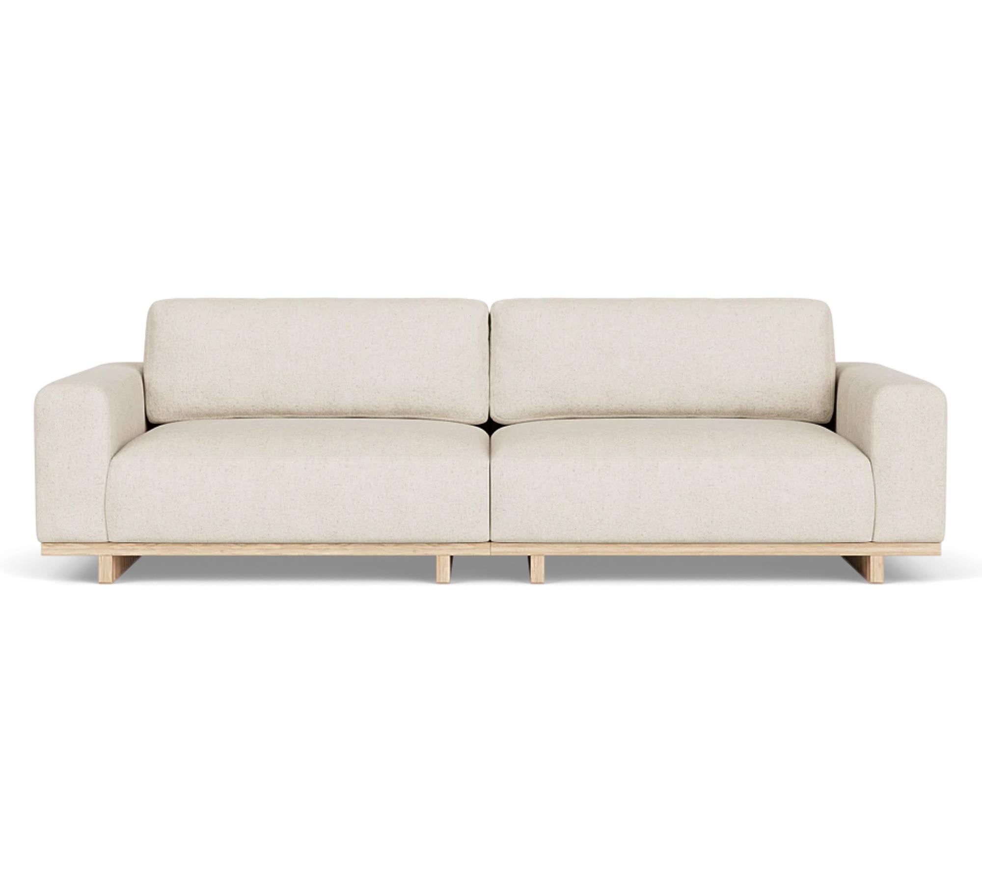 Aya Sofa 3,5-Sitzer Moonlight Sand 1