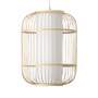 Pendant lamp 1-light metal wood 1