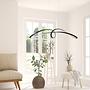 Curve LED-Pendelleuchte Aluminium 1-flammig 1