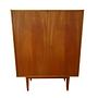 Vintage 602 Vertiko Kommode Holz Braun 0