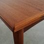 Teak table Brown 1970s 10