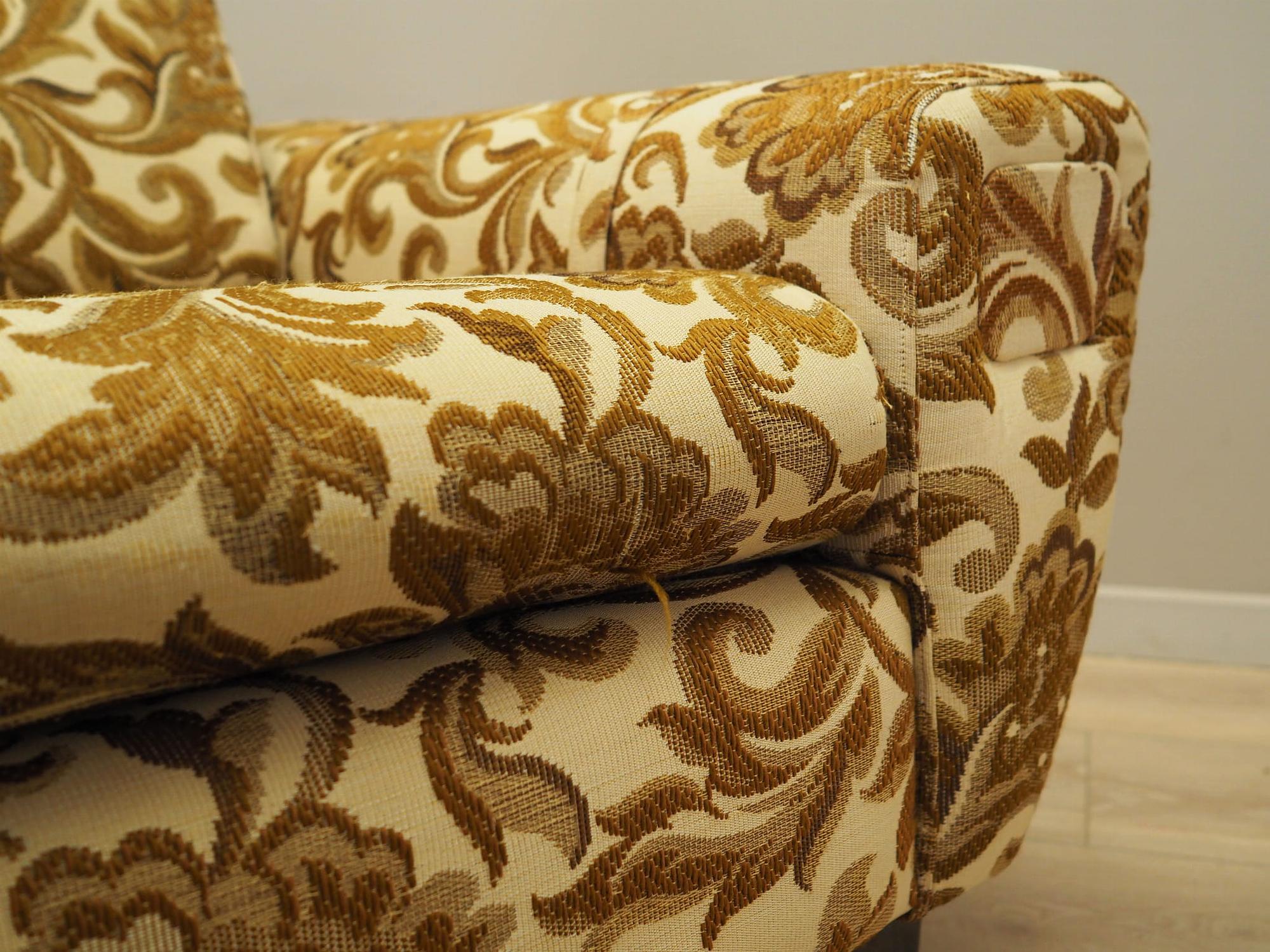 2-Sitzer Sofa Gelb 1960er Jahre 14