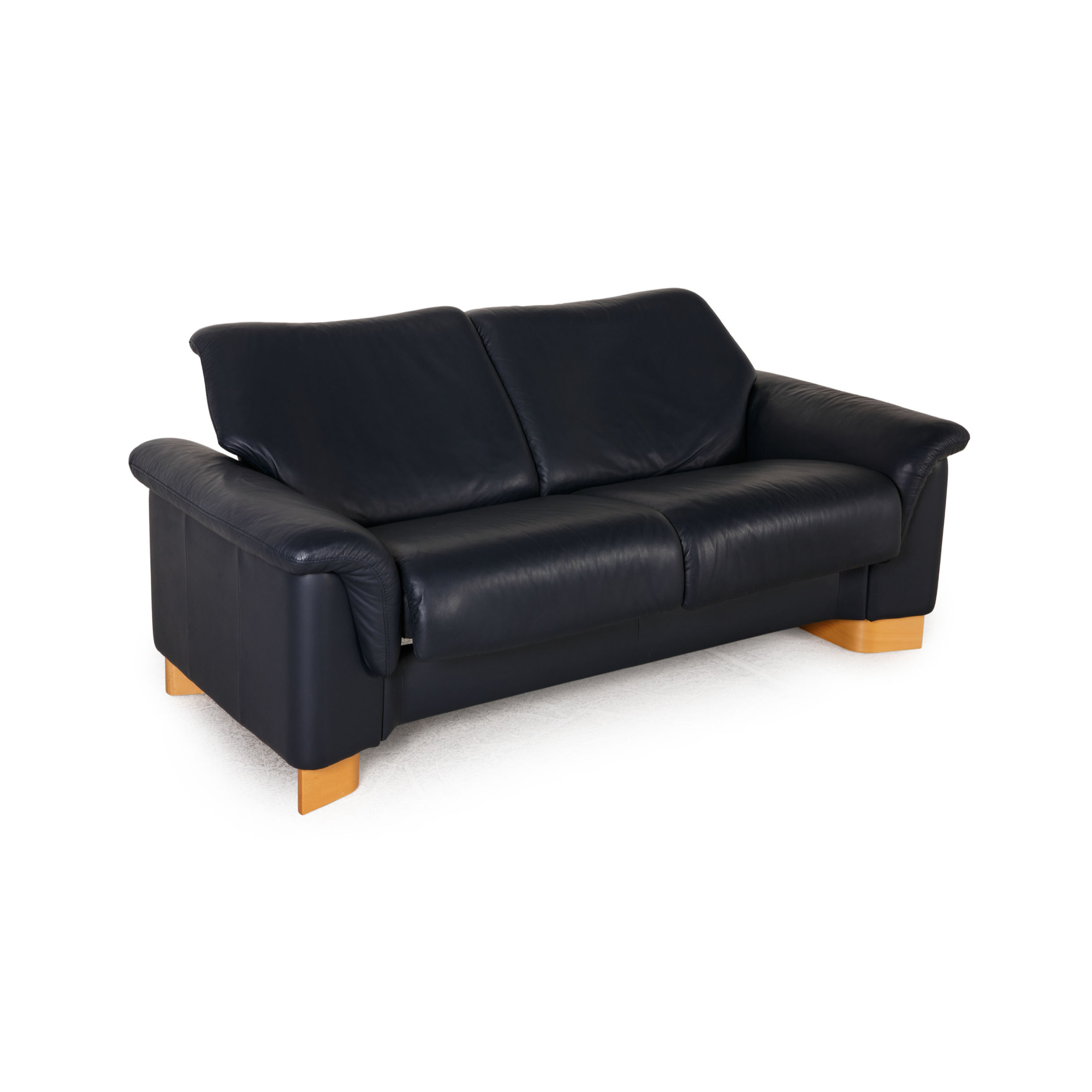 Paradise Sofa 2-Sitzer Leder Dunkelblau 2