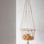 Macramé Plant Hanger White 2