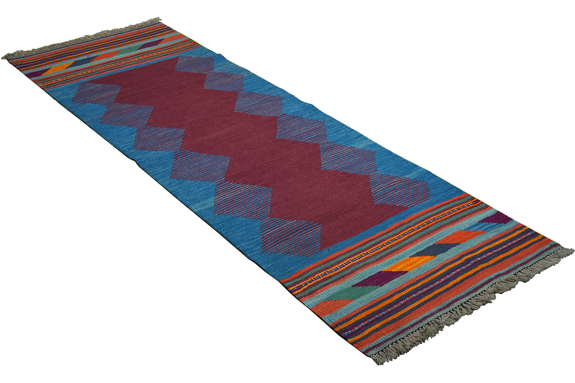 Kilim Gashgai Teppich Mehrfarbig 2