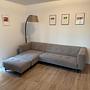 Borre Sofa Récamiere Links + Hocker Grau 0