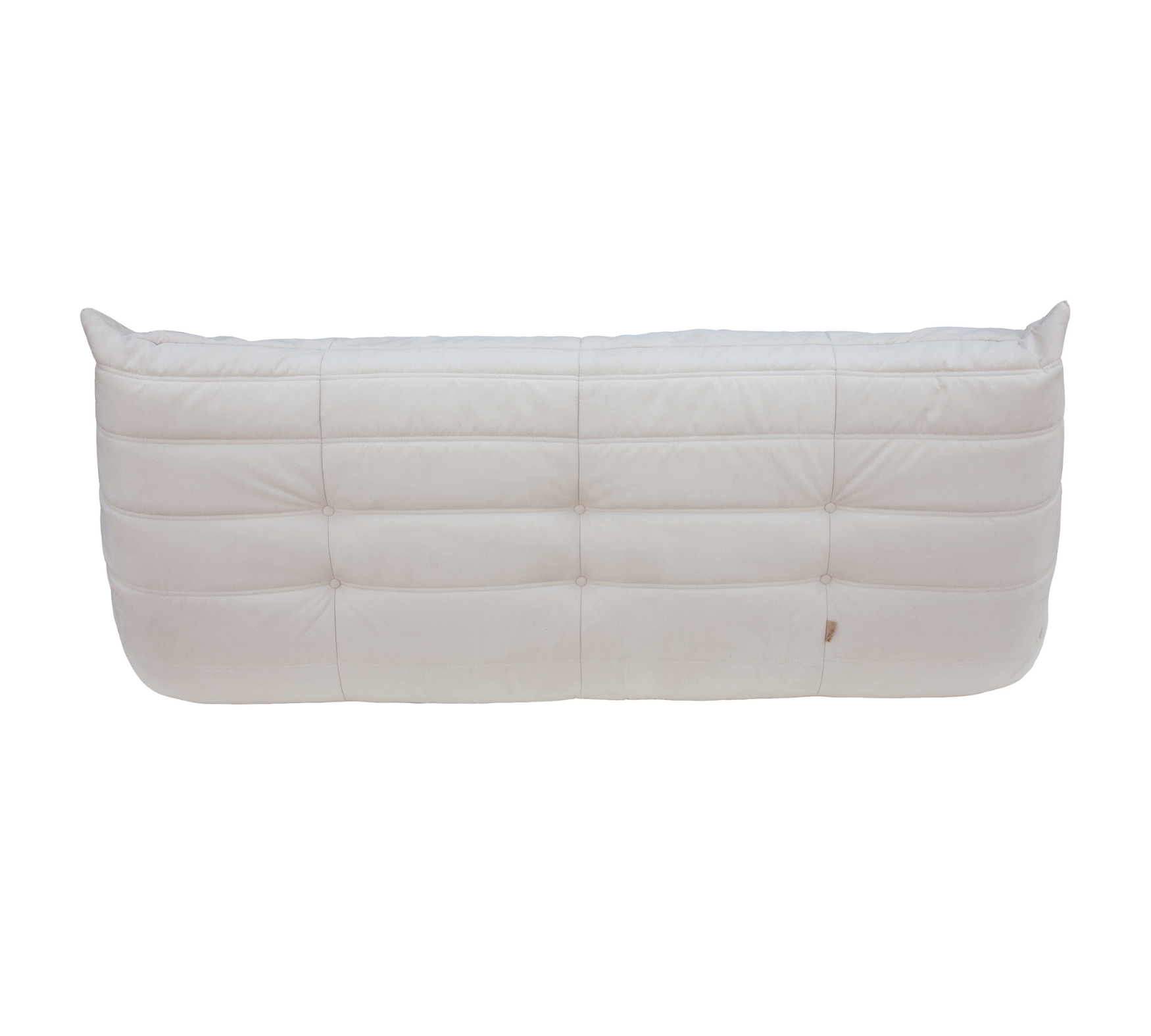 Togo Sofa 3-seater Textile Off-White 4