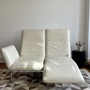 2x Roro Sessel Leder Creme 5