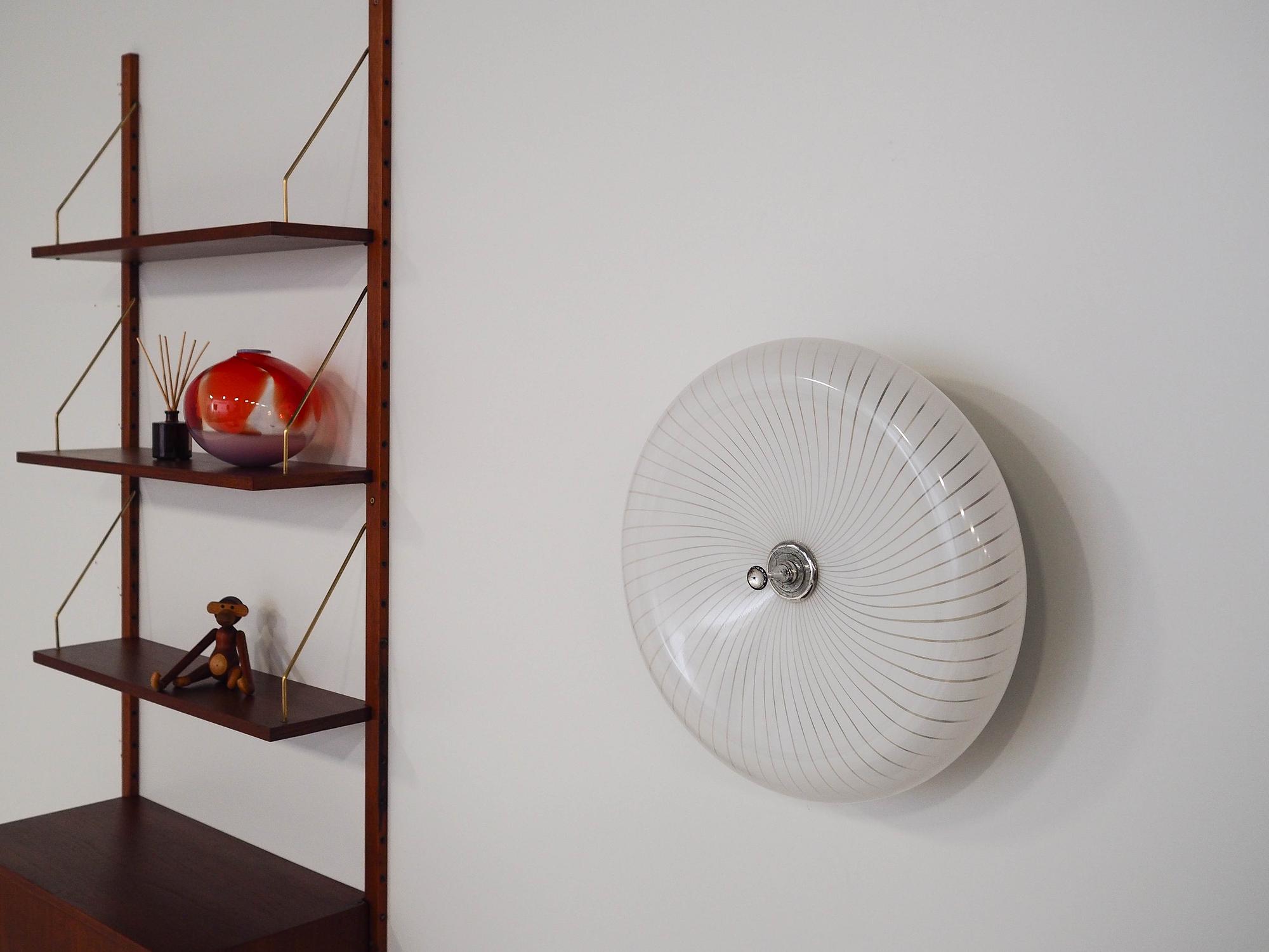 Wall lamp Transparent 1970s 1