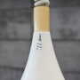 Vintage pendant lamp metal white 1960s 4