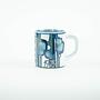 Ceramic cup 1970s Bodil Buch Royal Copenhagen 1