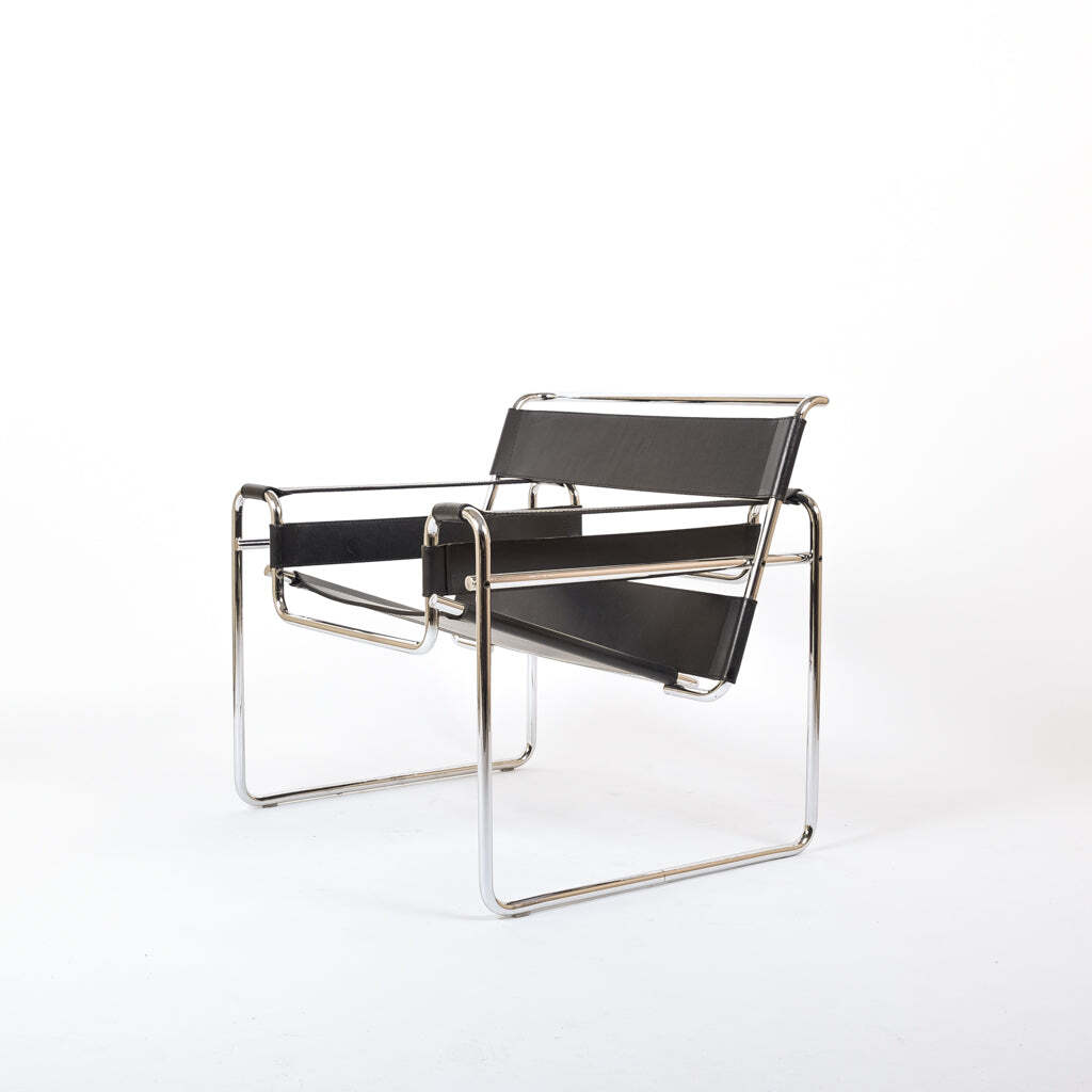 Marcel Breuer Wassily Chair Clubsessel B 3 Schwarz 0