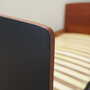 Vintage Bed Teak Wood Brown 1970s 3