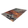 Kurzflorteppich Blaze Fire Grau Rot 3