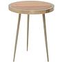 Almora Small Side Table Acacia Wood 2