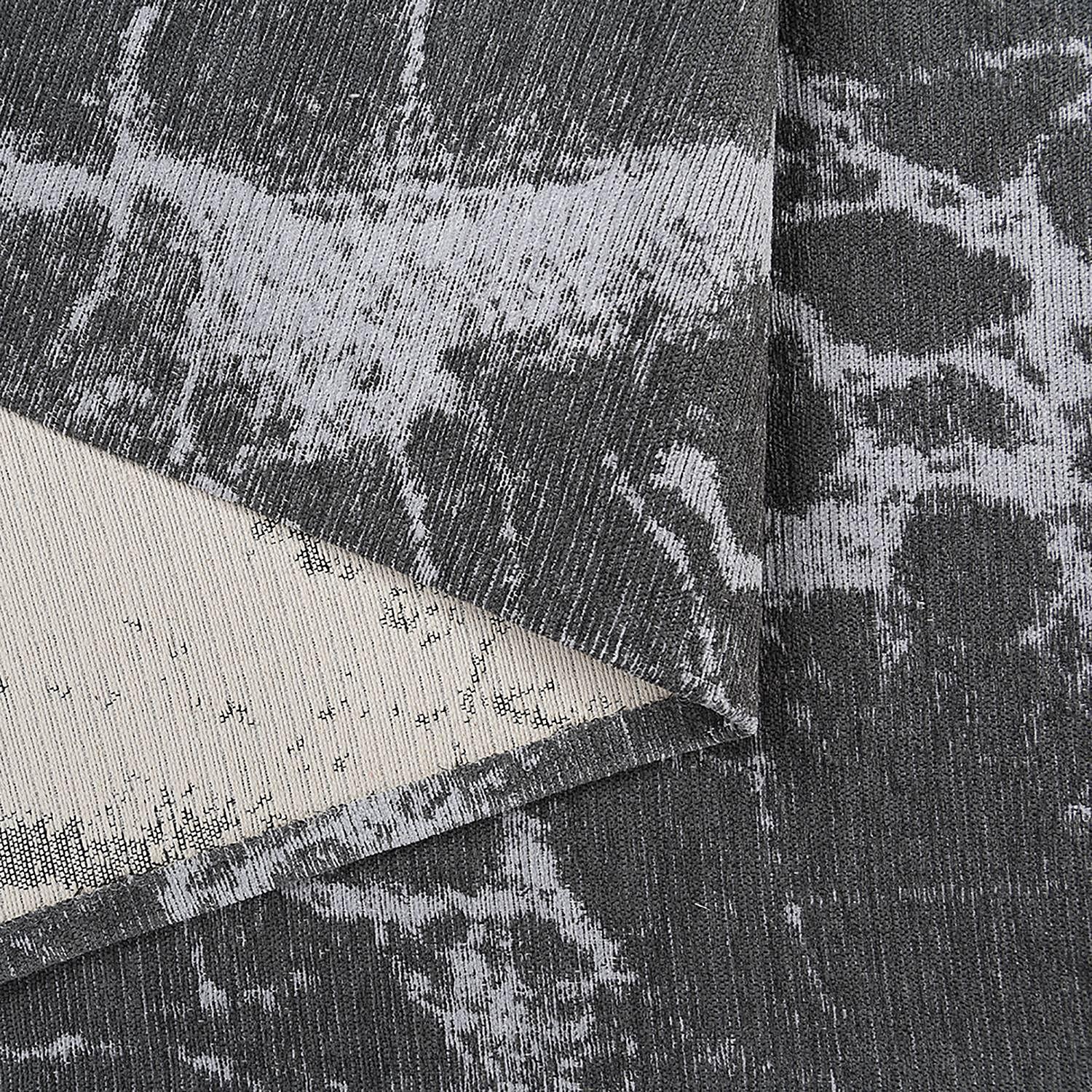 Läufer Carina 6952 Baumwolle Grau 80 x 300 cm 3