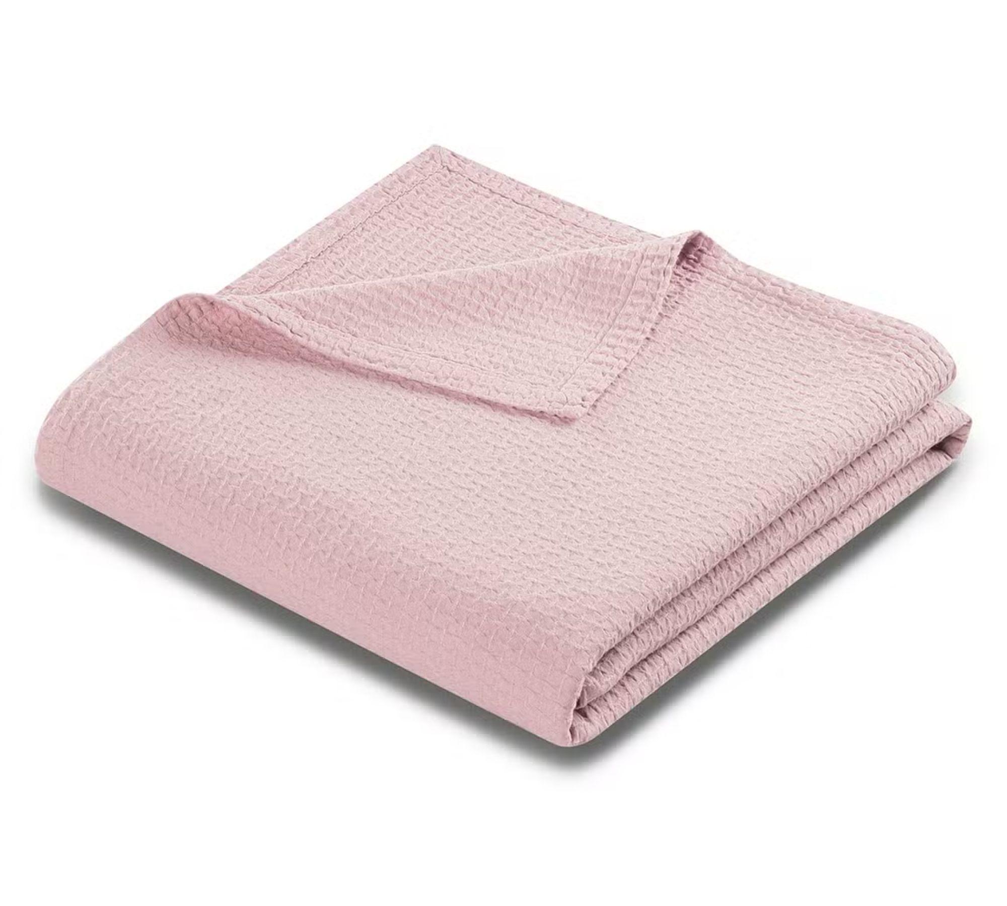 Tagesdecke Baumwolle Rosa 0